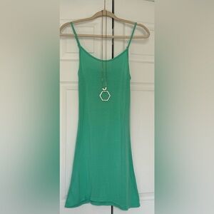Boutique-purchased Mariarello Green slip to wear under dresses!